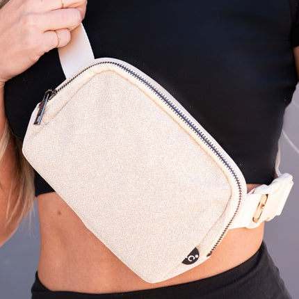 CC Glitter Belt Bag | Fanny Pack | Sling Bag ( BGS0062 )