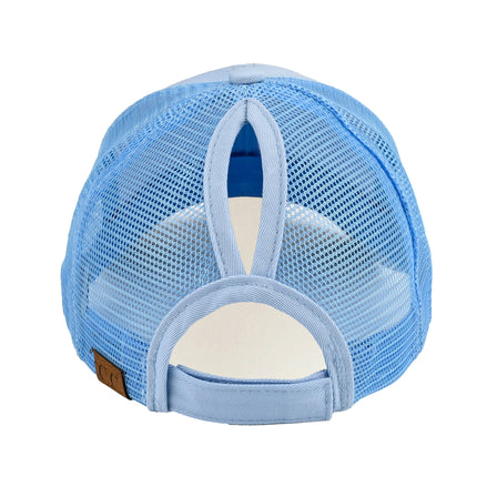 CC Solid Mesh Pony Cap ( BT-4 )