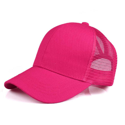 CC Solid Mesh Pony Cap ( BT-4 )