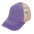 CC Multi Level Criss-Cross Pony Cap ( BT-780 )