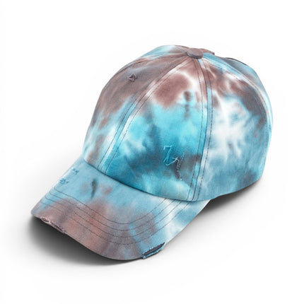 CC Tie-Dye Pony Cap | Criss-Cross Elastic ( BT-791 )