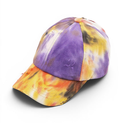 CC Tie-Dye Pony Cap | Criss-Cross Elastic ( BT-791 )