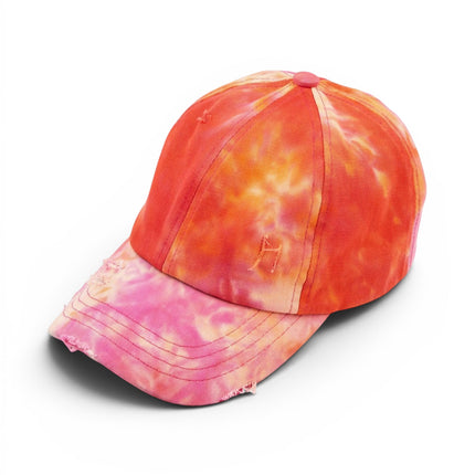 CC Tie-Dye Pony Cap | Criss-Cross Elastic ( BT-791 )