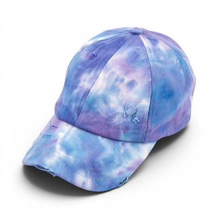 CC Tie-Dye Pony Cap | Criss-Cross Elastic ( BT-791 )