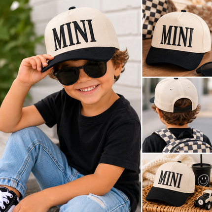 C.C MINI Embroidered Kids Trucker Cap (KD-TCM0039)