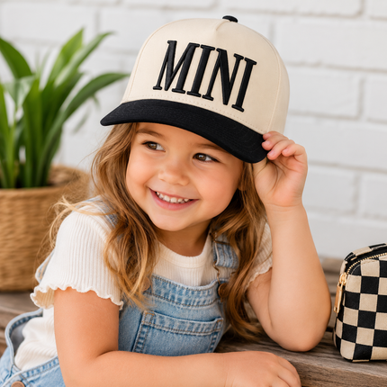 C.C MINI Embroidered Kids Trucker Cap (KD-TCM0039)