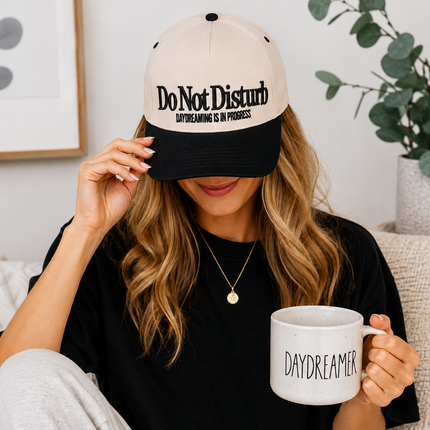 C.C® Do Not Disturb Embroidered Trucker Cap (TCM0036)