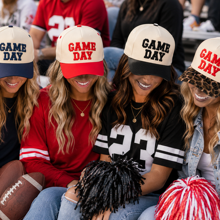 C.C Game Day Embroidered Trucker Cap (TCM0015)