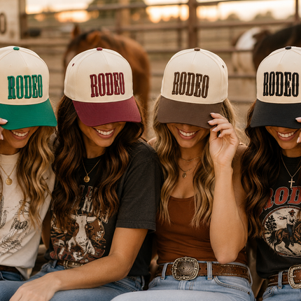 C.C Rodeo Embroidered Trucker Cap (TCM0045)