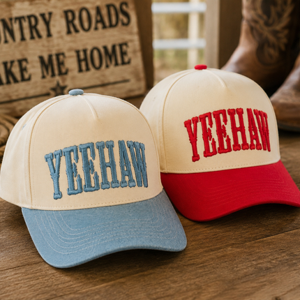 YEEHAW Embroidered Trucker Cap (TCM0046)
