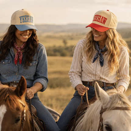 YEEHAW Embroidered Trucker Cap (TCM0046)