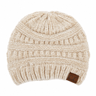 C.C Super Soft Ribbed Chenille Beanie (HAT-30)