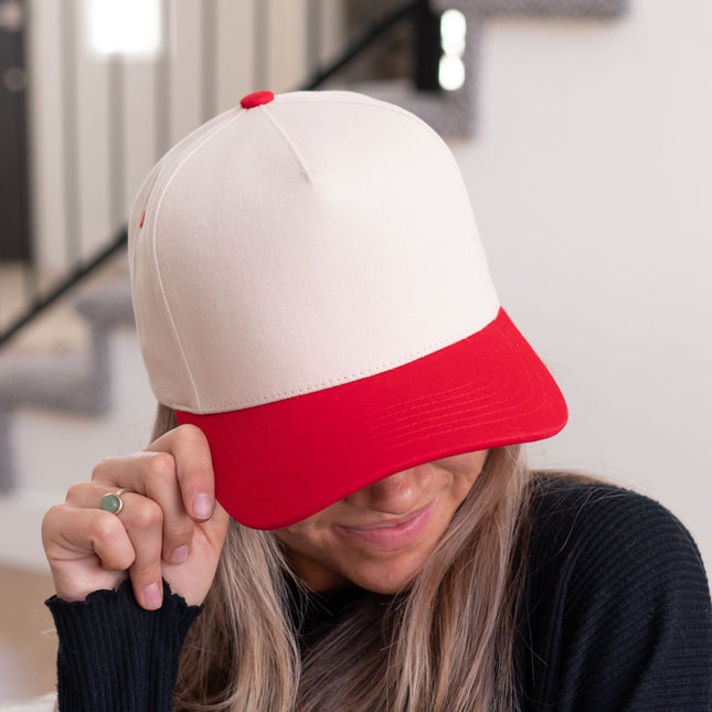 CC Two Tone Canvas Trucker Cap - TCM0002 -By Contagious Wholesale