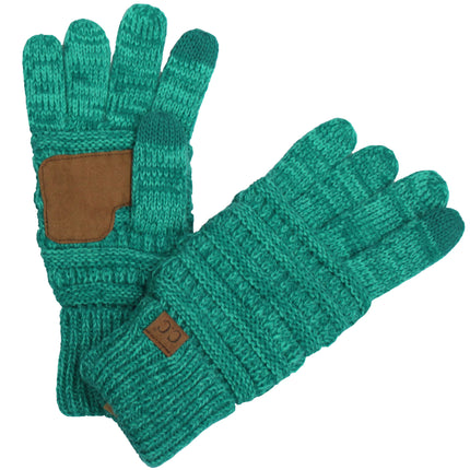 CC Two-Tone Touchscreen Gloves ( G-800 )