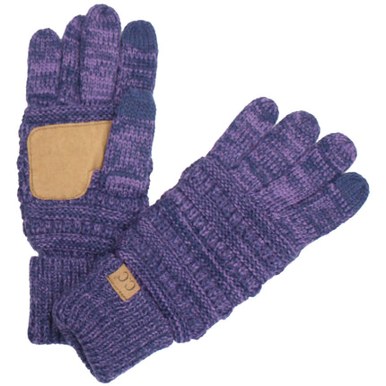 CC Two-Tone Touchscreen Gloves ( G-800 )
