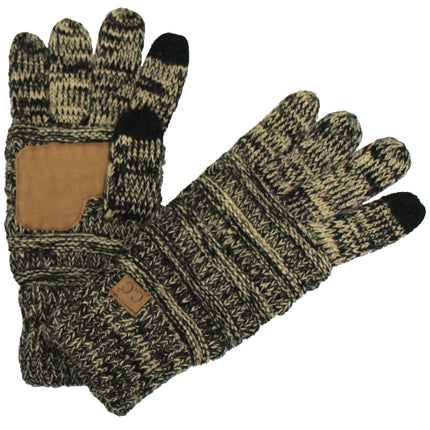 CC Two-Tone Touchscreen Gloves ( G-800 )