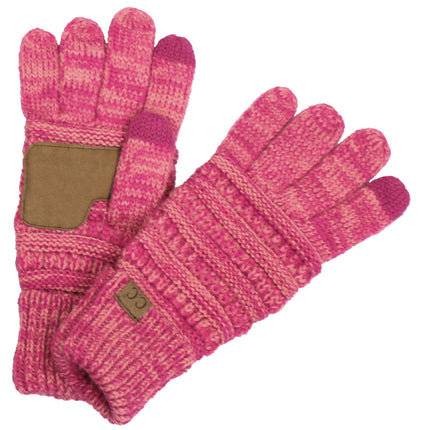 CC Two-Tone Touchscreen Gloves ( G-800 )