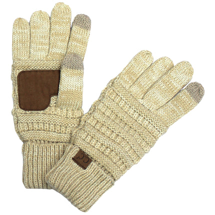 CC Two-Tone Touchscreen Gloves ( G-800 )