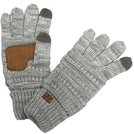 CC Two-Tone Touchscreen Gloves ( G-800 )