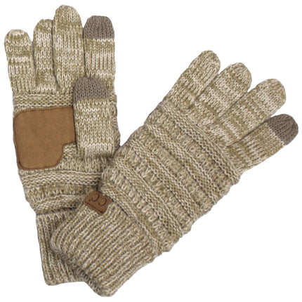 CC Two-Tone Touchscreen Gloves ( G-800 )
