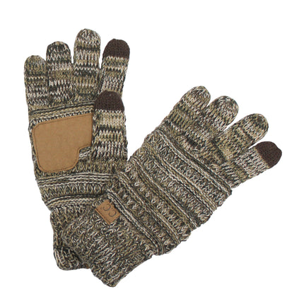 CC Multi Color Touchscreen Gloves 4-Tone ( G-816 )