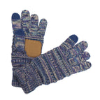 #2 Navy/Purple/Beige/Denim (Four-Tone)