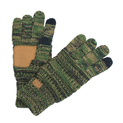 CC Multi Color Touchscreen Gloves 4-Tone ( G-816 )