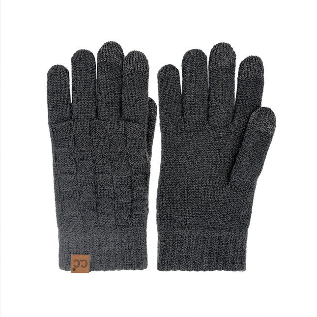CC Brand Gloves Weaving Texture Glove - GLC0094 - By Contagious Wholesale