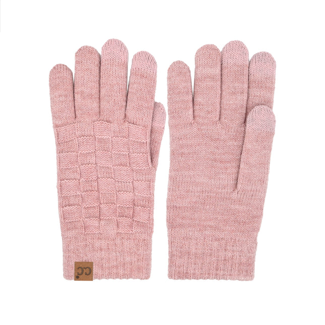 CC Brand Gloves Weaving Texture Glove - GLC0094 - By Contagious Wholesale