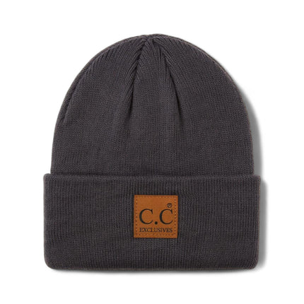 CC® Everyday Beanie (HAT‑2017 or HTM-1) – Wholesale Unisex Ribbed Knit Hat – Soft Acrylic, Bulk Order Favorite