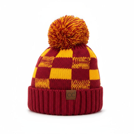 C.C Brand HAT-58 Collegiate Color Block Beanie – Wholesale Knit Hats