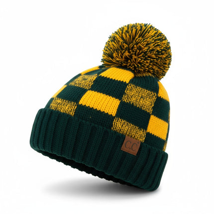 C.C Brand HAT-58 Collegiate Color Block Beanie – Wholesale Knit Hats