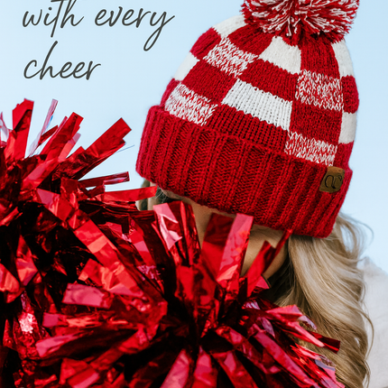 C.C Brand HAT-58 Collegiate Color Block Beanie – Wholesale Knit Hats