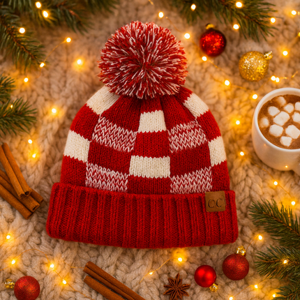 C.C Brand HAT-58 Collegiate Color Block Beanie – Wholesale Knit Hats