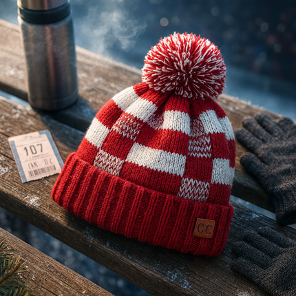 C.C Brand HAT-58 Collegiate Color Block Beanie – Wholesale Knit Hats