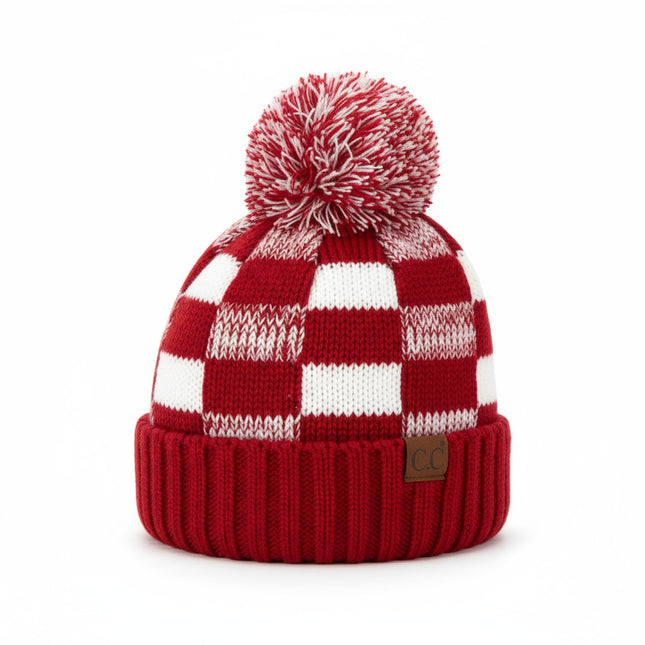 C.C Brand HAT-58 Collegiate Color Block Beanie – Wholesale Knit Hats