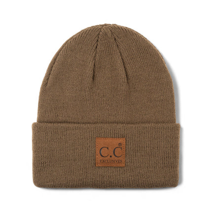 CC® Everyday Beanie (HAT‑2017 or HTM-1) – Wholesale Unisex Ribbed Knit Hat – Soft Acrylic, Bulk Order Favorite