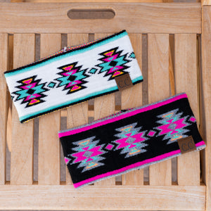 CC Aztec Southwest Pattern Headwrap ( HWE0030 )