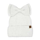 CC Brand Messy Bun Bow Beanie with Sequins - MBE0104 - By Truly Contagious