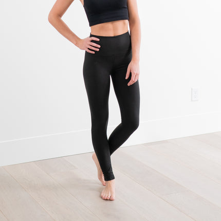 Super Soft Fleece Lined 5" Waist Leggings (New Mix) ( SOLO1-FLEECE-5 )