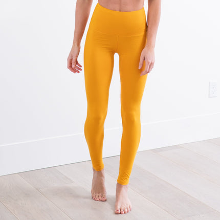 Super Soft Fleece Lined 5" Waist Leggings (New Mix) ( SOLO1-FLEECE-5 )