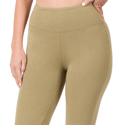 Ultra Soft Flare Pants SP-101 in Khaki – wholesale