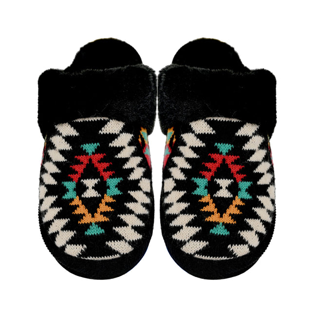 CC Slippers Aztec Pattern - SPE3001 - By Contagious Wholesale
