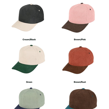 TCM0003 original product photographs showing Cream/Black, Brown/Pink, Green, Brown/Rust, Navy/Mint, Teal/Brown; Contagious Wholesale color guide. 2000 x 3000.