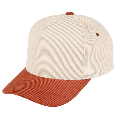 CC Corduroy Trucker Cap – Adjustable Snapback Hat, One Size Fits Most - TCM0003 (Contagious Wholesale)