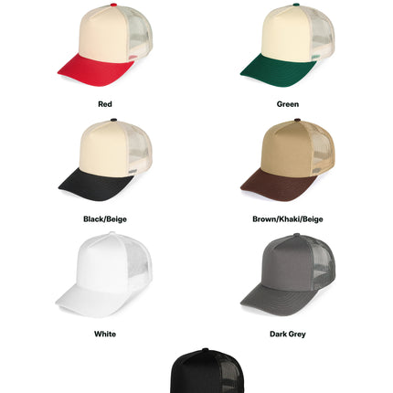 TCM0006 original product photographs showing Red, Green, Black/Beige, Brown/Khaki/Beige, White, Dark Grey, Black; Contagious Wholesale color guide. 2000 x 3000.