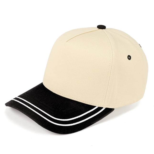 C.C® Retro Stripe Trucker Cap – TCM0009