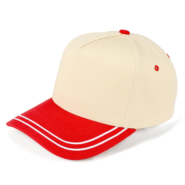 C.C® Retro Stripe Trucker Cap – TCM0009
