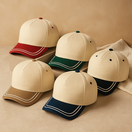 C.C® Retro Stripe Trucker Cap – TCM0009