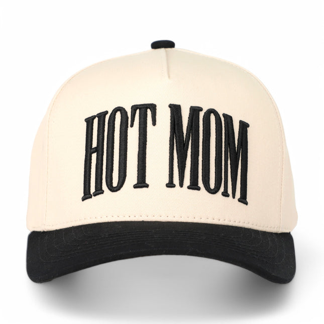 C.C® HOT MOM Black Trucker Cap